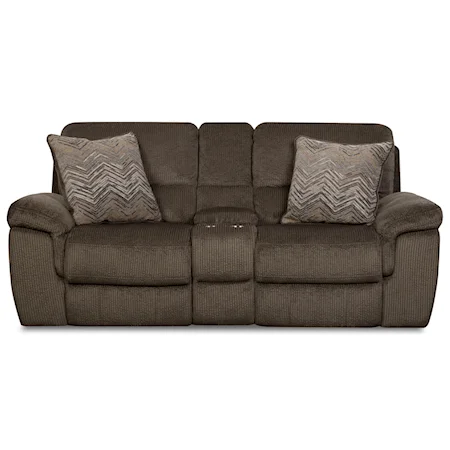 Casual Power Console Loveseat